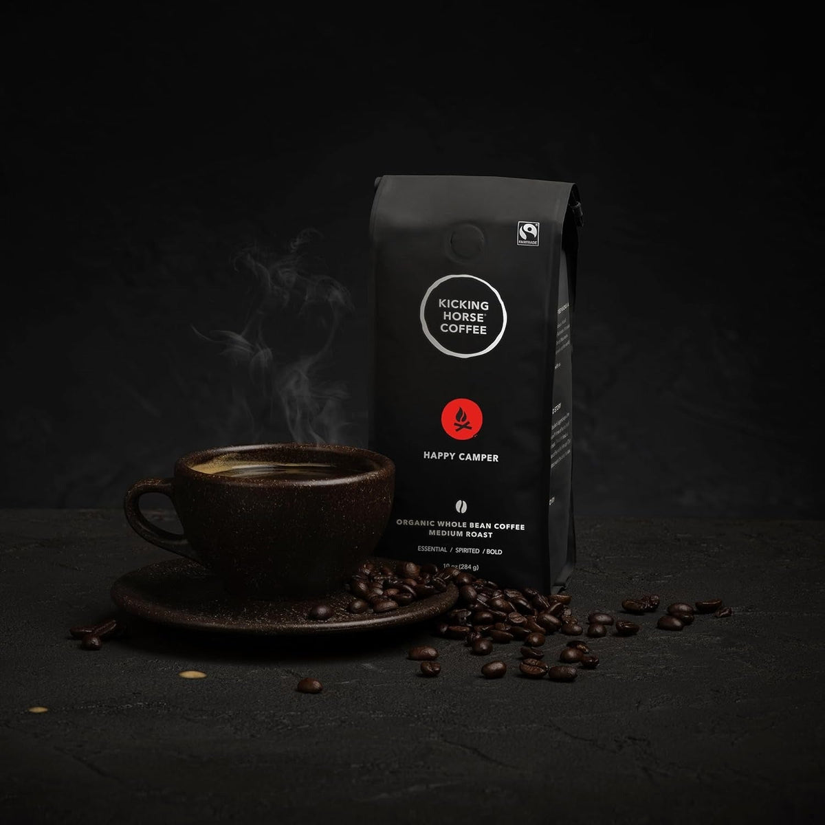 Happy Camper Medium Roast Whole Bean Coffee