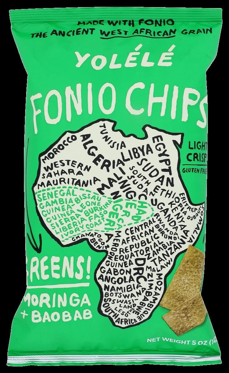 Greens Fonio Chips
