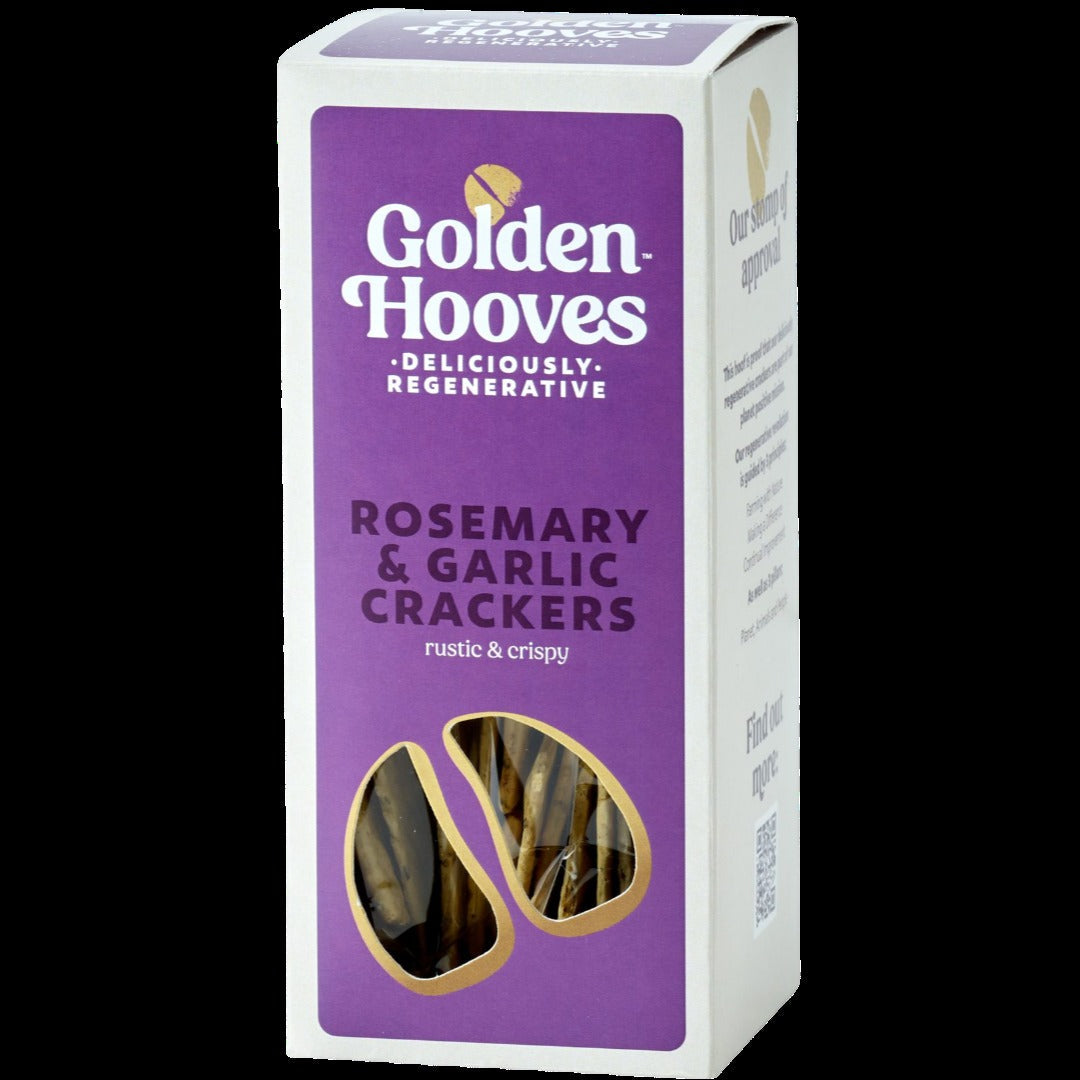 Rosemary Garlic Crackers
