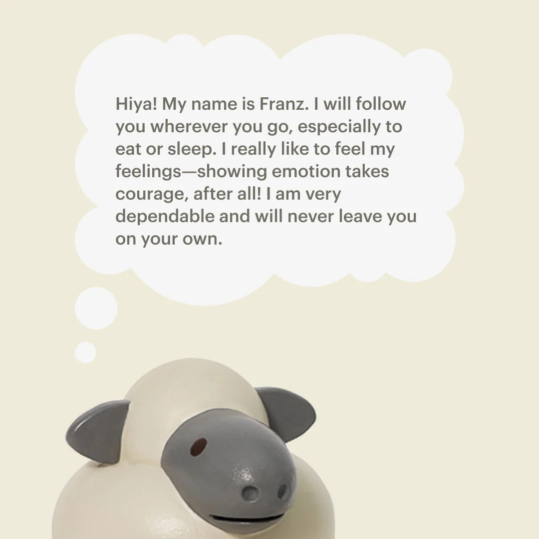 Palimal Toy Figurine With Magnets - Sheep Color