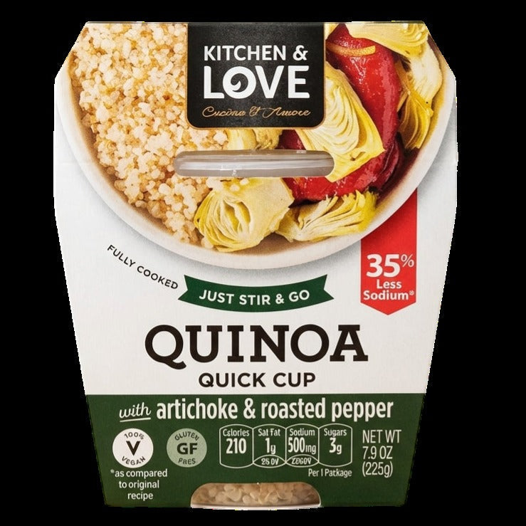 Artichoke & Roasted Pepper Quinoa Quick Cup (6 Pack)