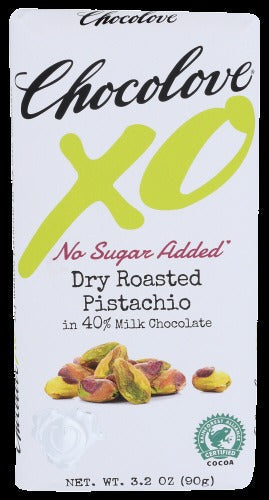 Bar Xo Milk Chocolate Roasted Pistachio