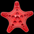 Starfish – Durable Dog Chew Toy - Red