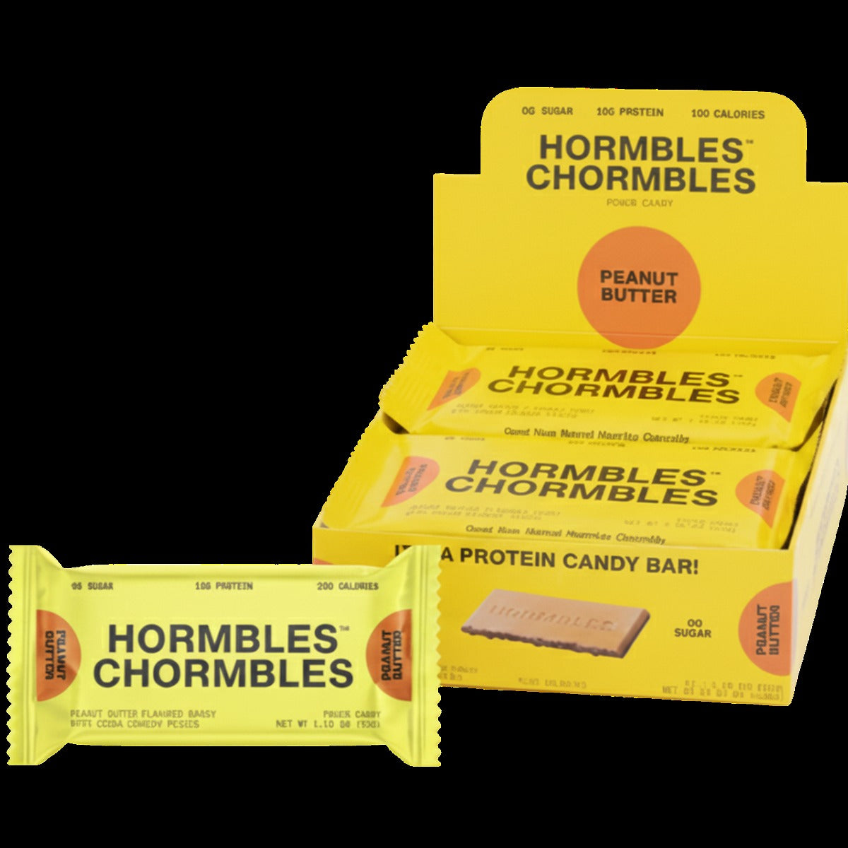 Peanut Butter Protein Candy Bars (12 CT)