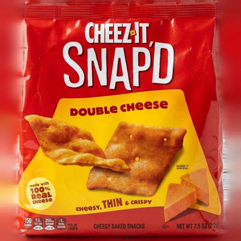 Snap'd Double Cheese Crackers