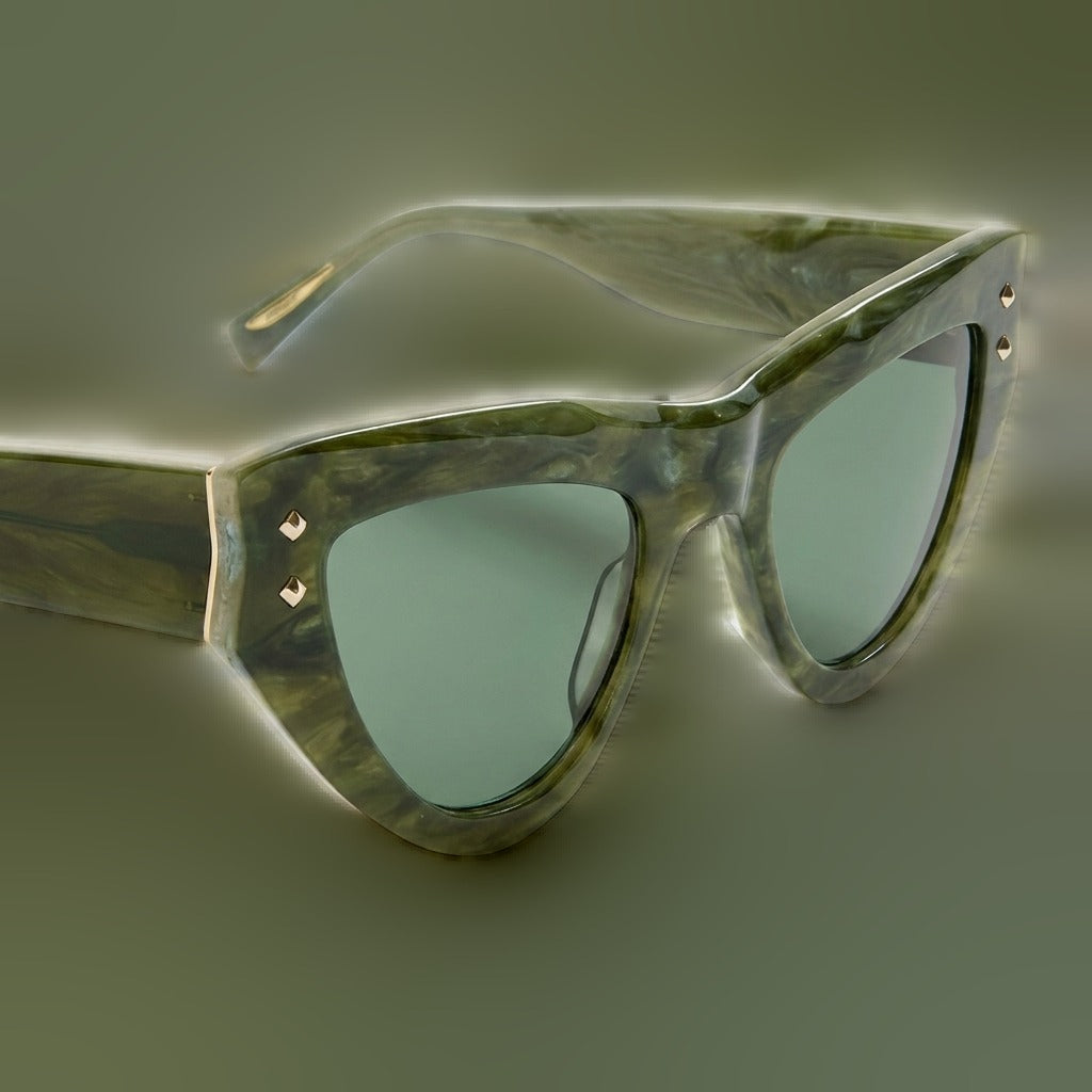 Birdie Sunglasses - Sage What