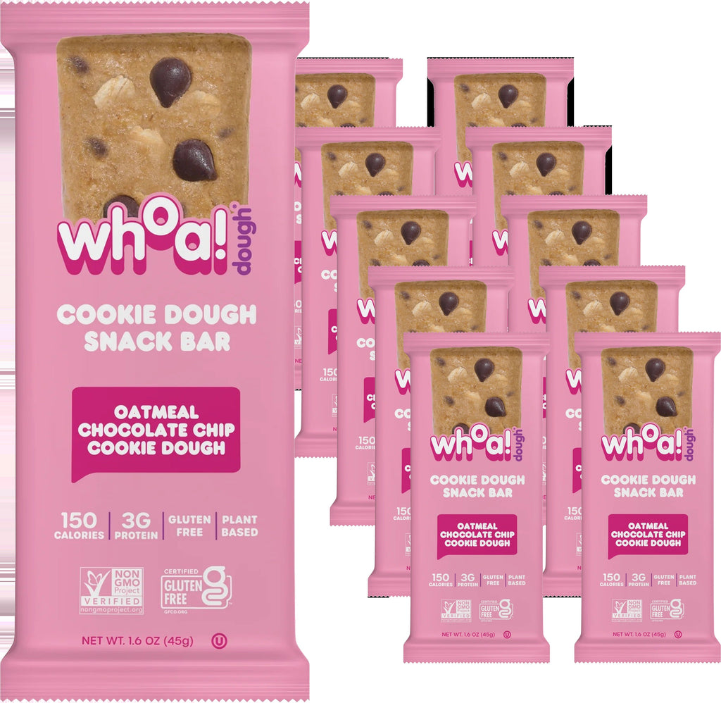 Oatmeal Chocolate Chip Cookie Dough Bar (10 CT)