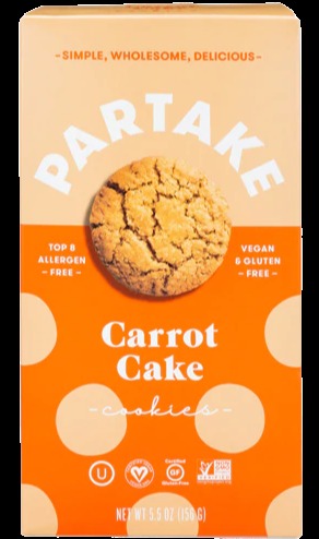 Crunchy Carrot Cake Cookies