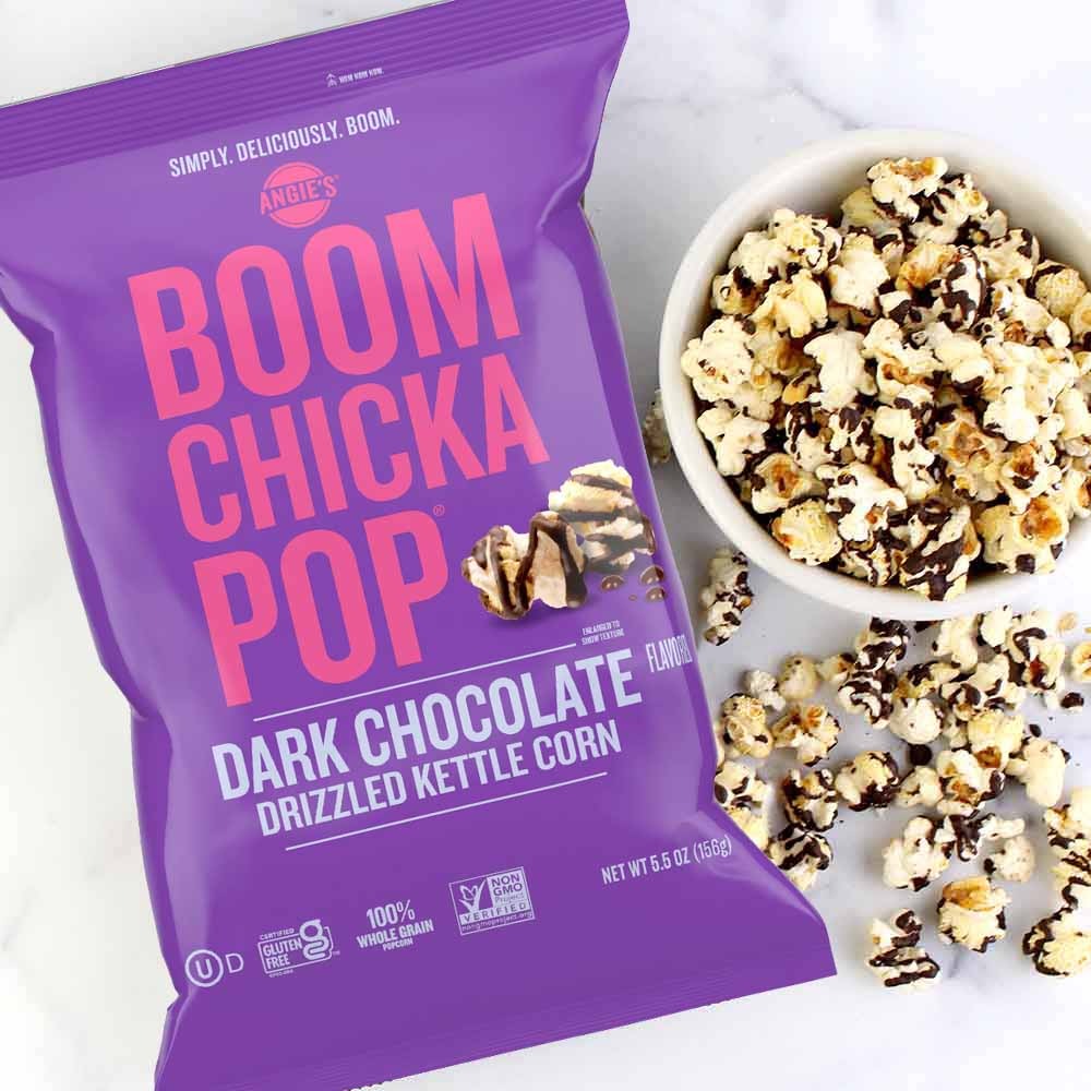Dark Chocolate Drizzled Sea Salt Kettle Corn