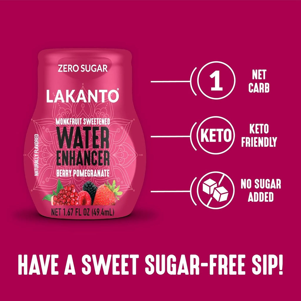 Berry Pomegranate Water Enhancer - No Sugar