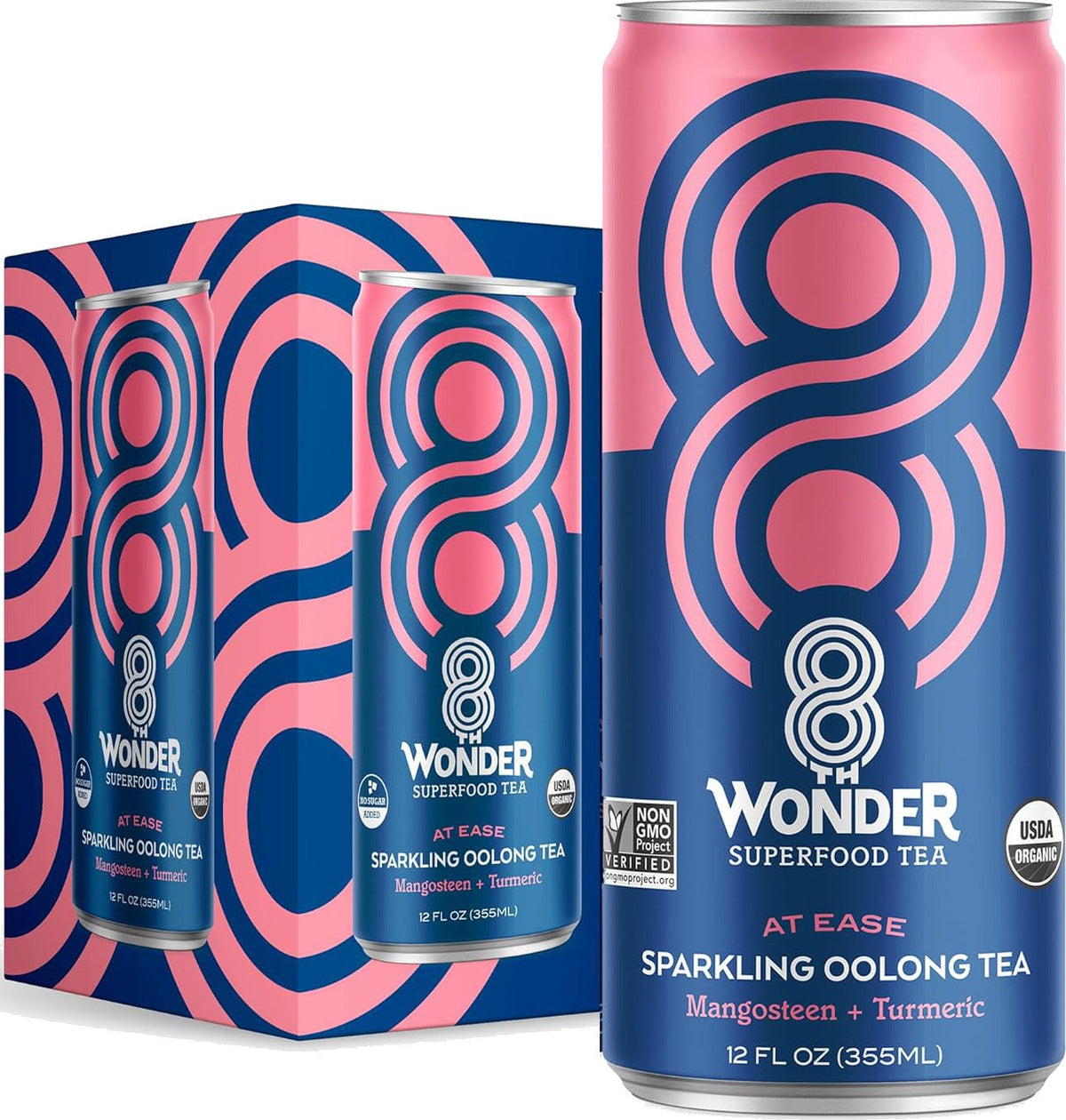 Sparkling Oolong Tea Mangosteen + Turmeric (12 Pack)