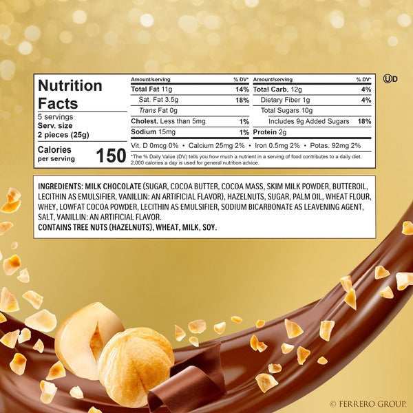 Fine Hazelnut Chocolates - Valentine's Day (10 CT)