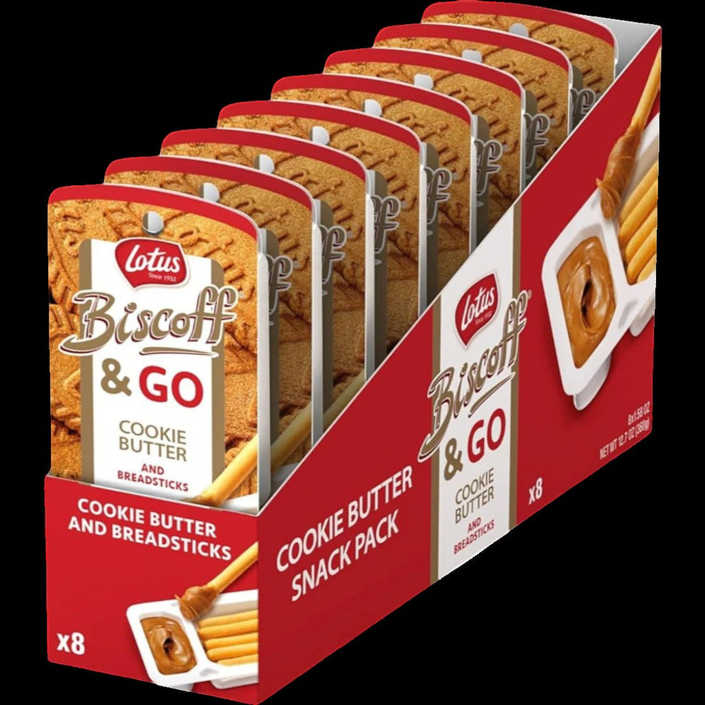 Go Cookie Butter And Breadsticks (8 Pack)