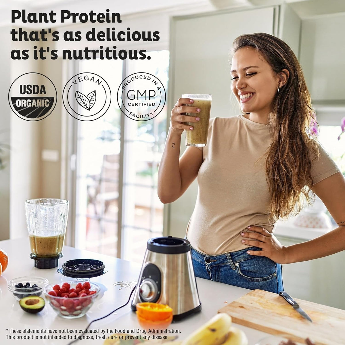 Organic Plant Protein Powder -Chocolate Peanut Butter