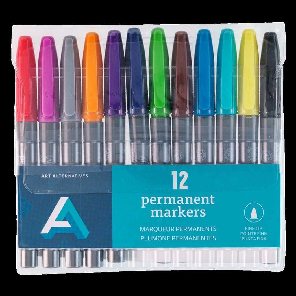 Permanent Marker X-Fine Series Set (12 CT)