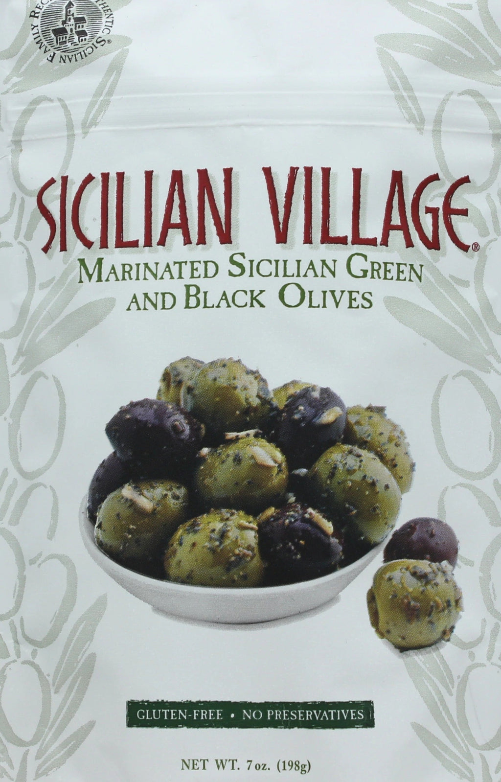 Marinated Green & Black Olives