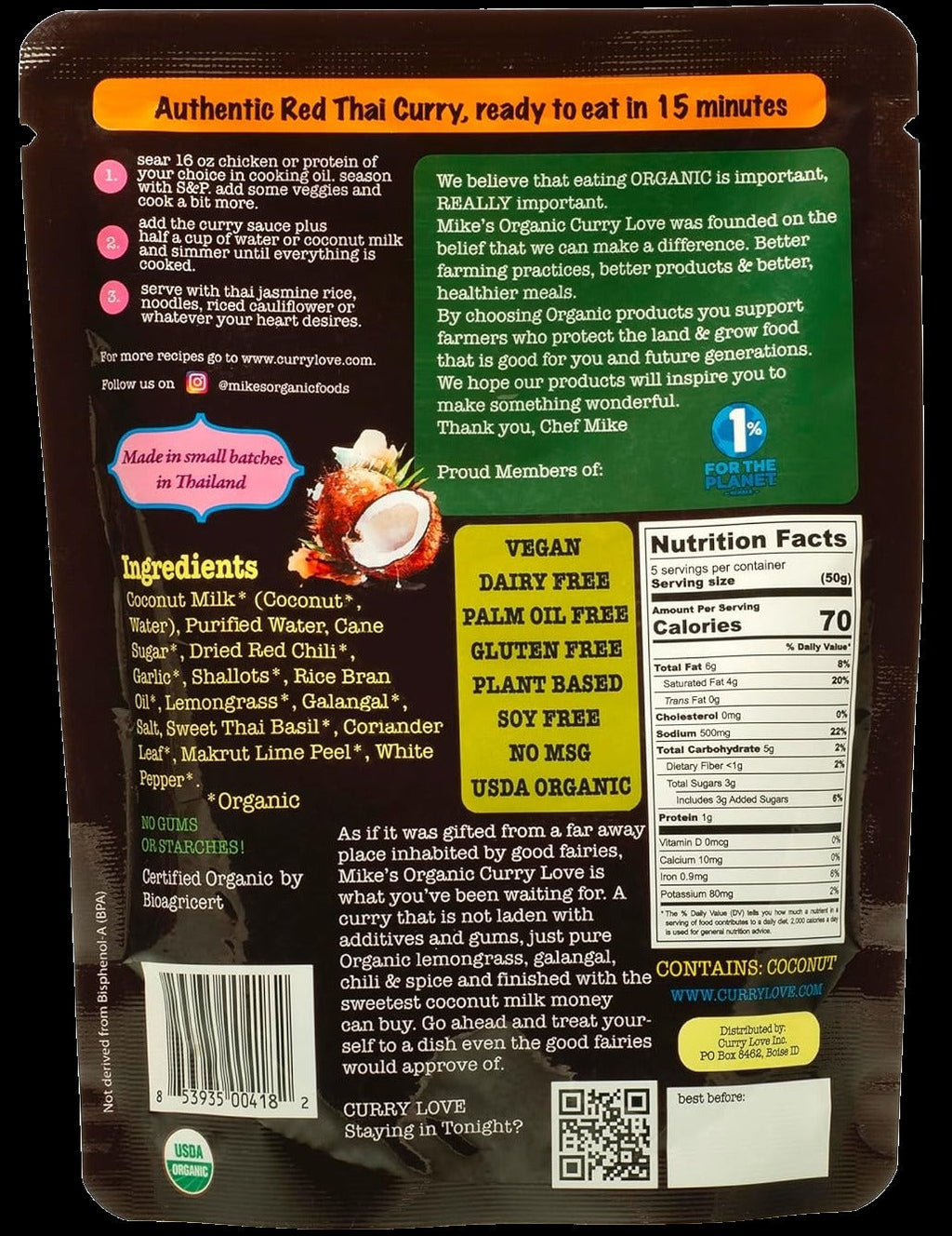 Red Thai Curry Sauce (3CT)