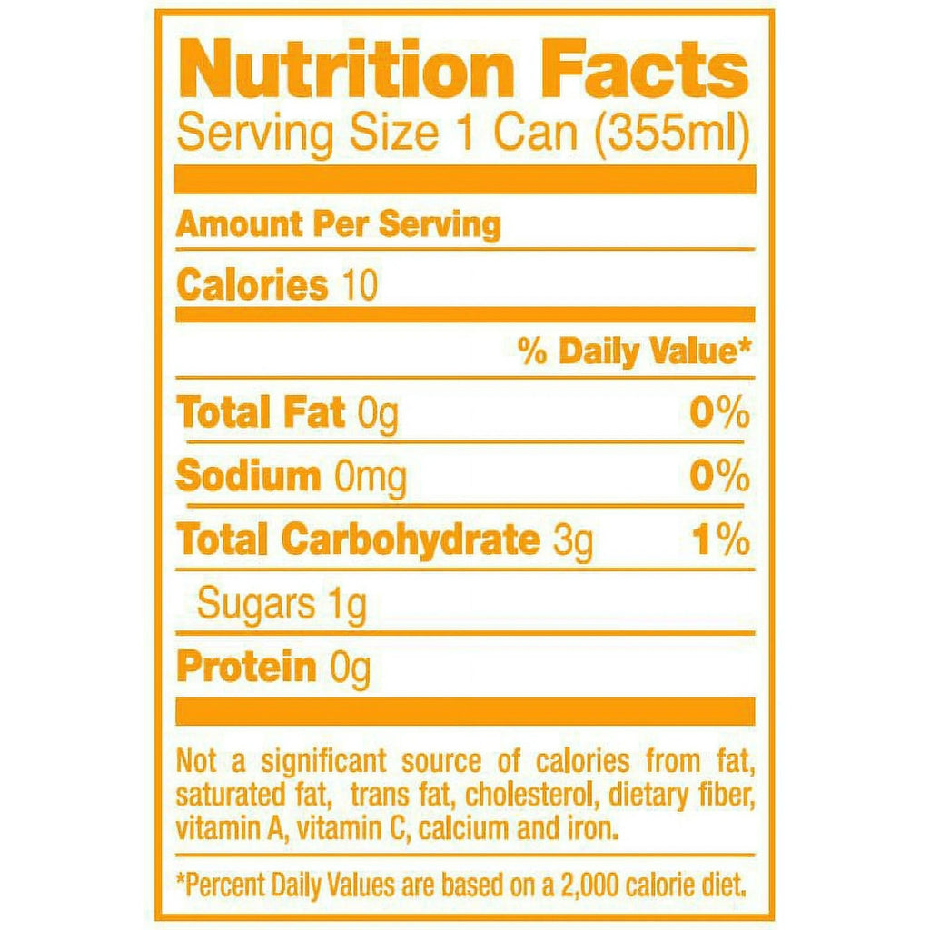 Orange Mango Sparkling Water (8 Pack)