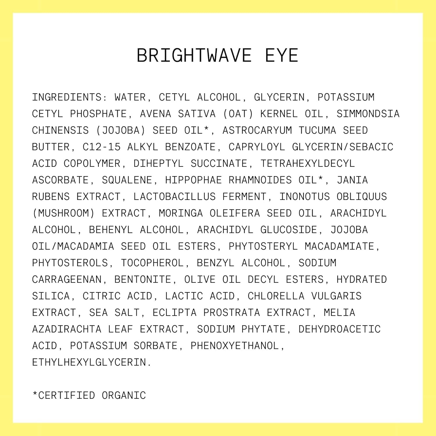 Brightwave Vitamin C Brightening & Energizing Eye Cream