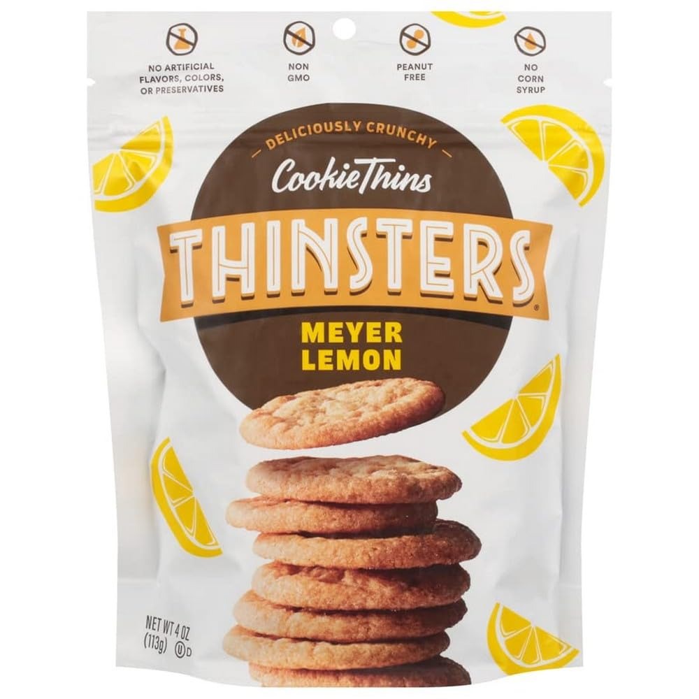 Meyer Lemon Cookie Thins