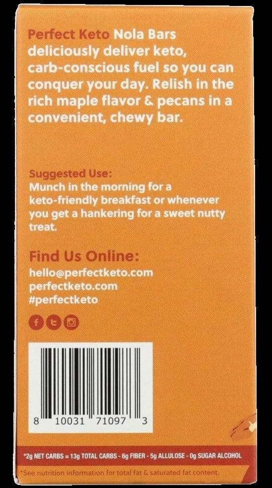 Maple Pecan Granola Bar (4 CT)