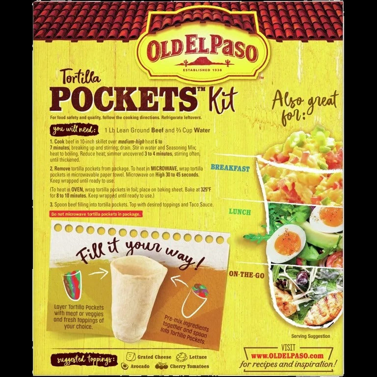 Tortilla Pockets Dinner Kit