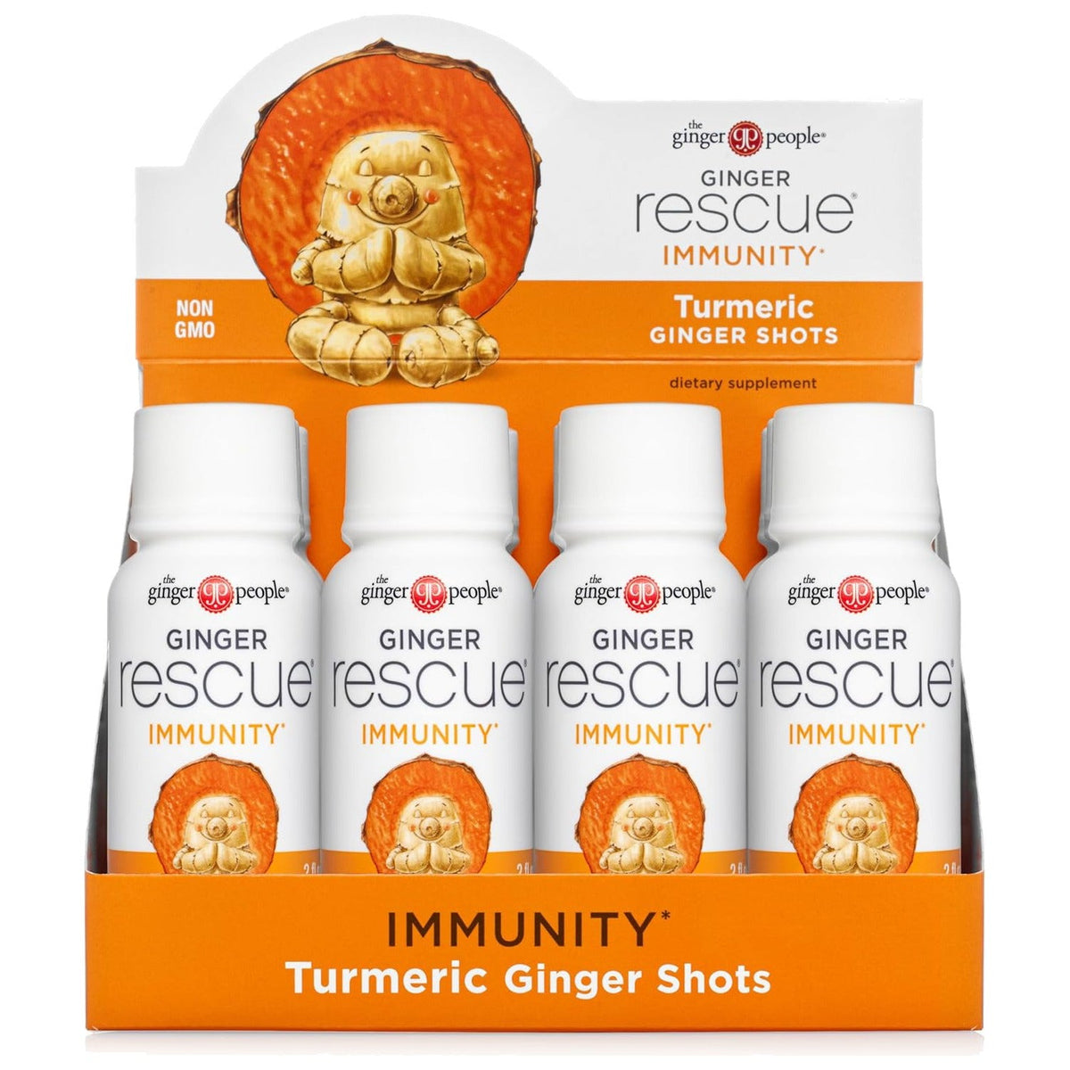 Wild Turmeric Ginger Shot Rescue (12 Pack)