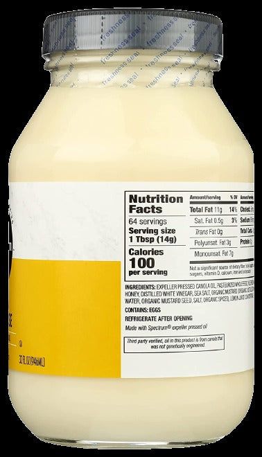Canola Mayonnaise