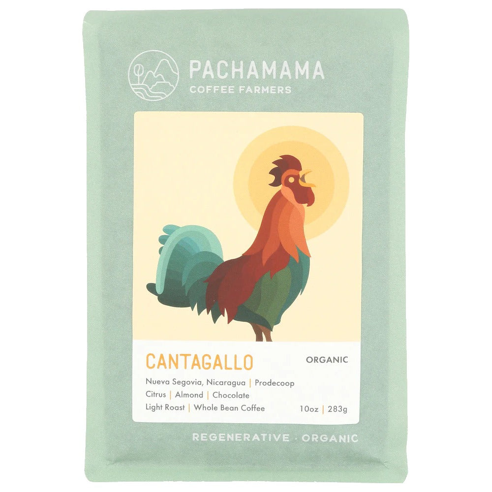 Cantagallo Organic Light Roast Whole Bean Coffee