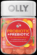 Probiotic & Prebiotic Gummies Peach 30Ct