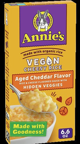 Vegan Cheesy Rice Aged Cheddar Flavor
