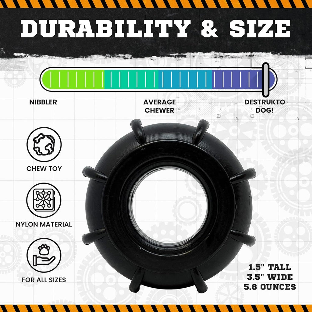 Industrial Dog Tractor Tire – Durable Dog Chew Toy