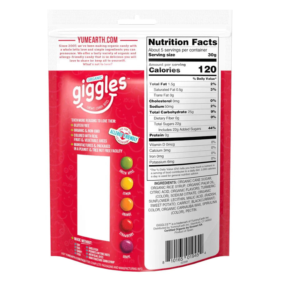 Organic Candy Giggles