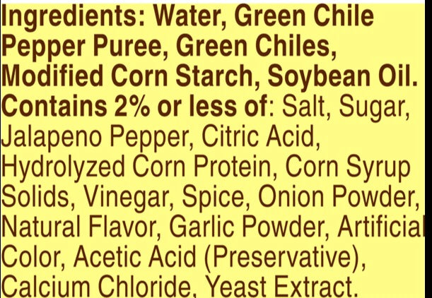 Green Chile Enchilada Sauce