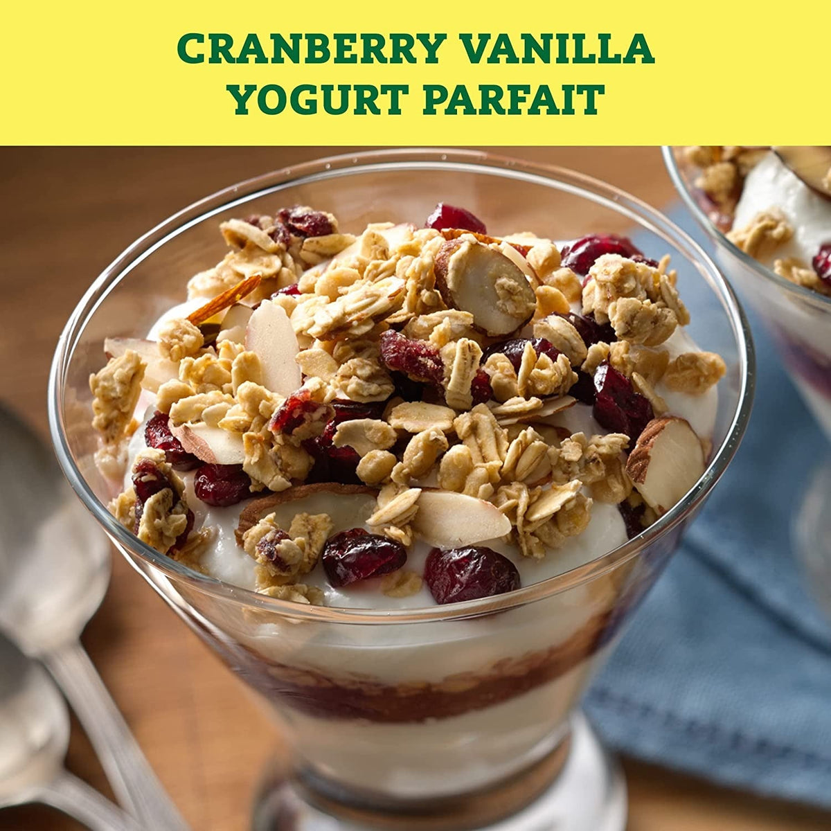 Cranberry Almond Protein Granola
