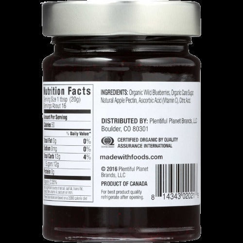 Organic Blueberry Preserves