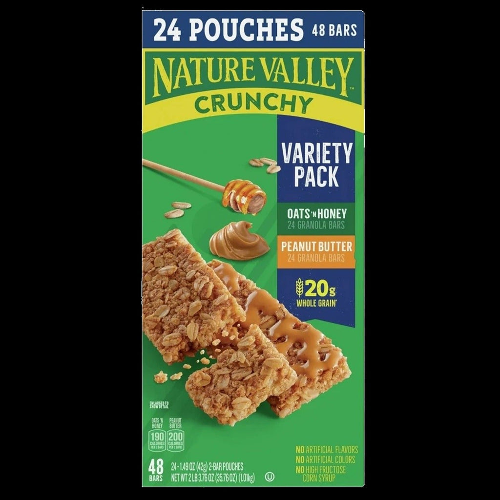 Crunchy Oats And Honey Peanut Butter Variety Pack (24 CT)