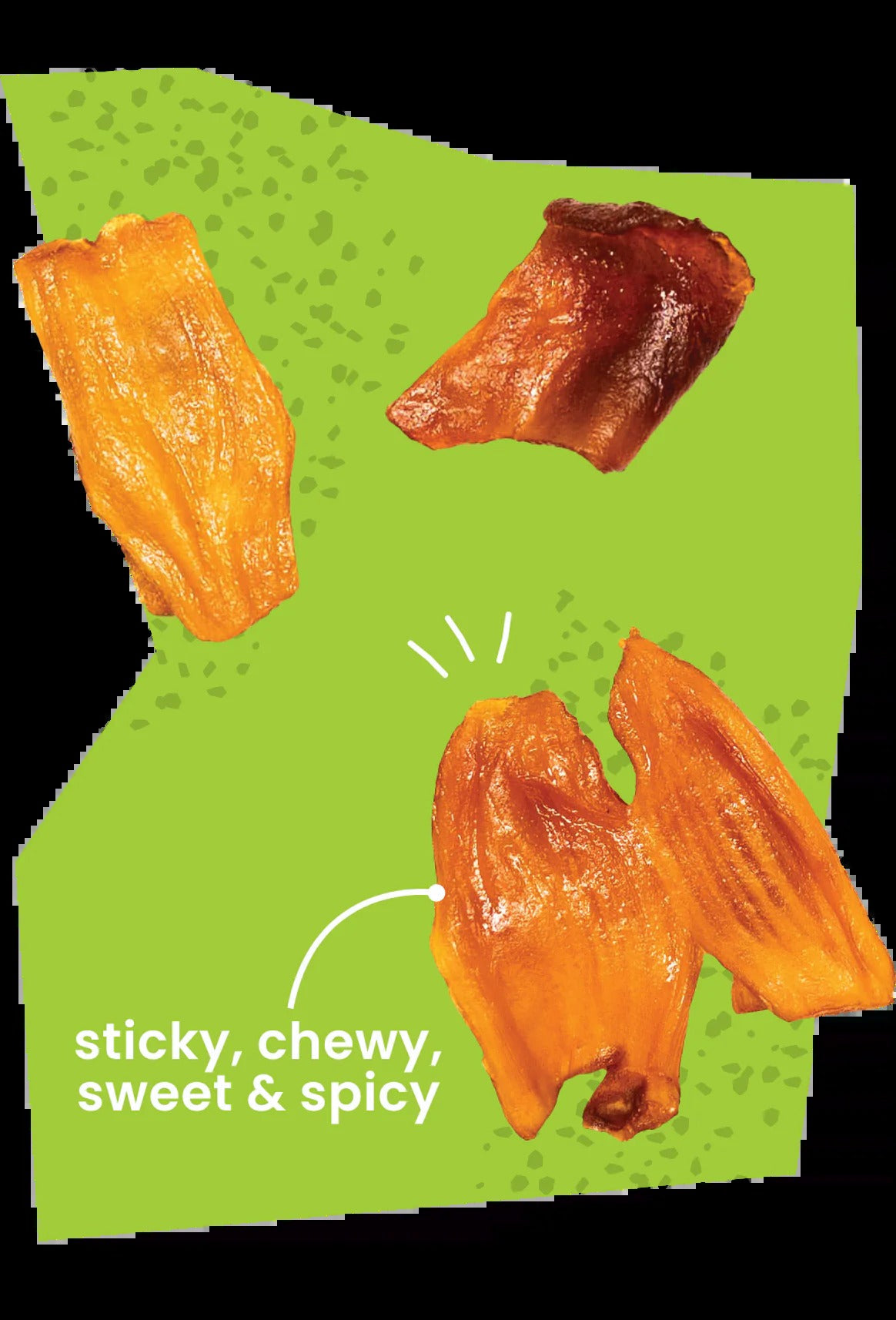 Ginger Lime Dried Jackfruit (12 Pack)