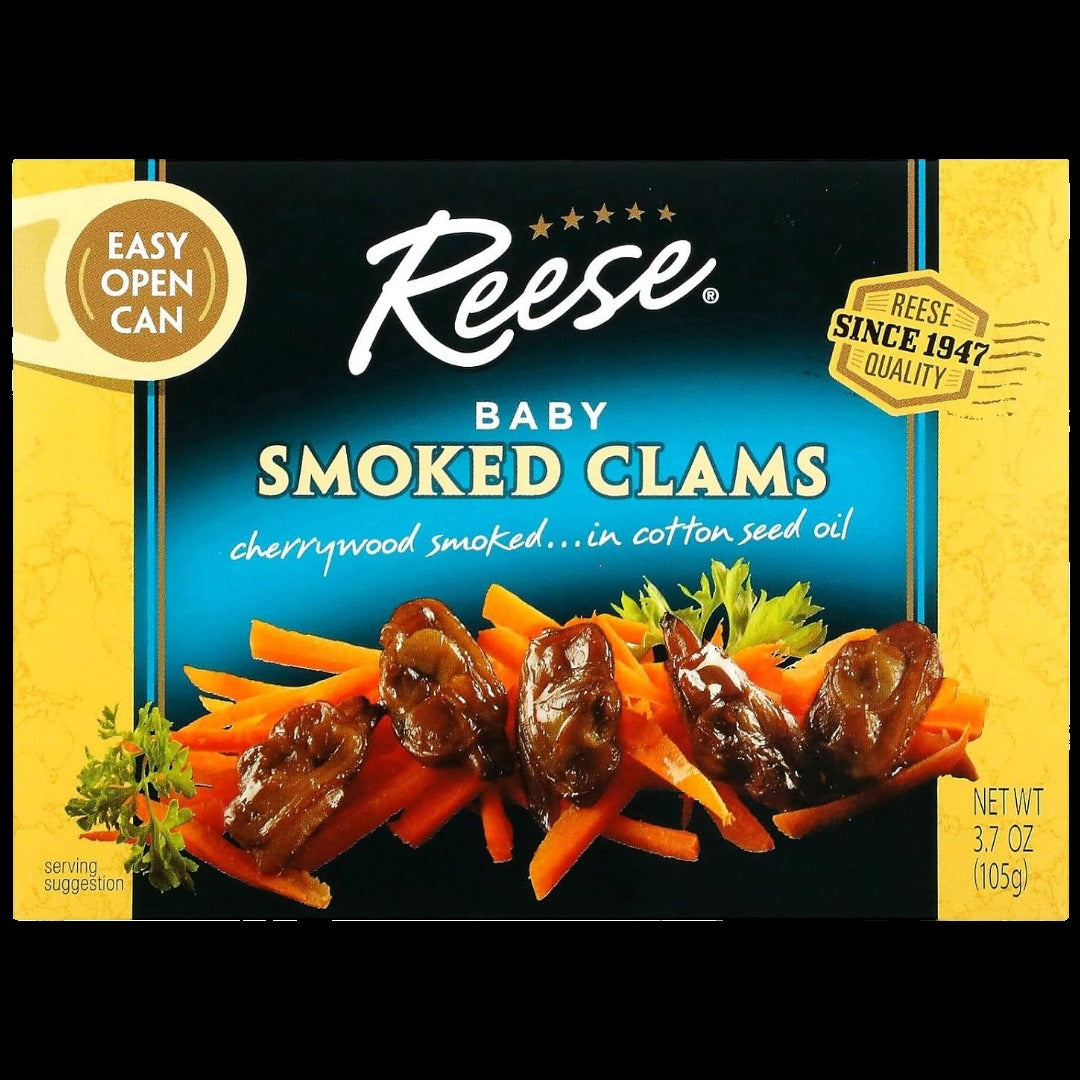 Baby Smoked Clams