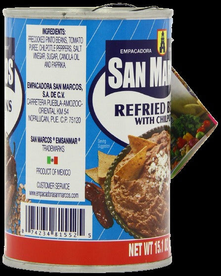 Chipotle Refried Beans