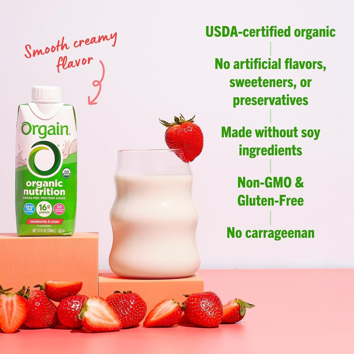 Strawberries And Cream Nutritional Shake (4 Pack)