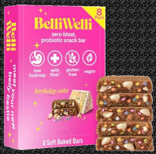 Birthday Cake Snack Bar (8 CT)