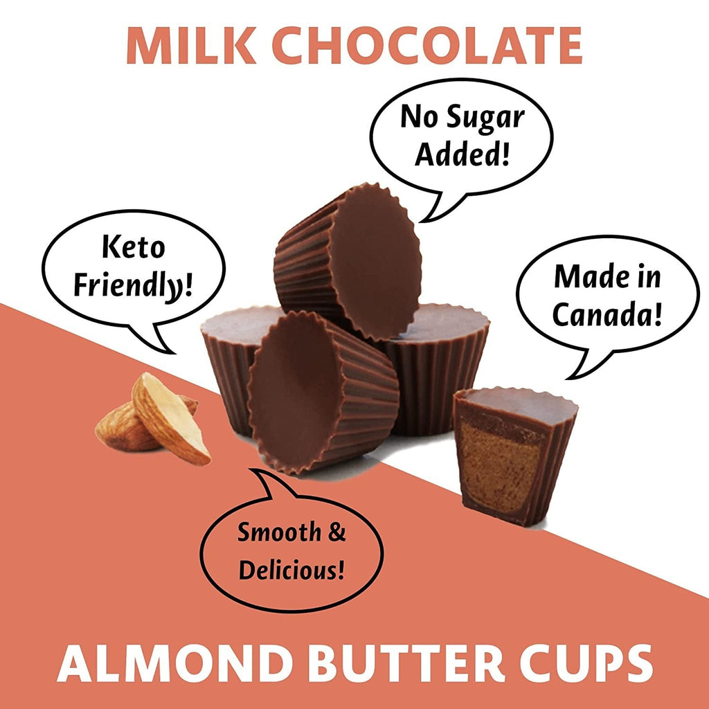 Milk Chocolate Almond Butter Cups