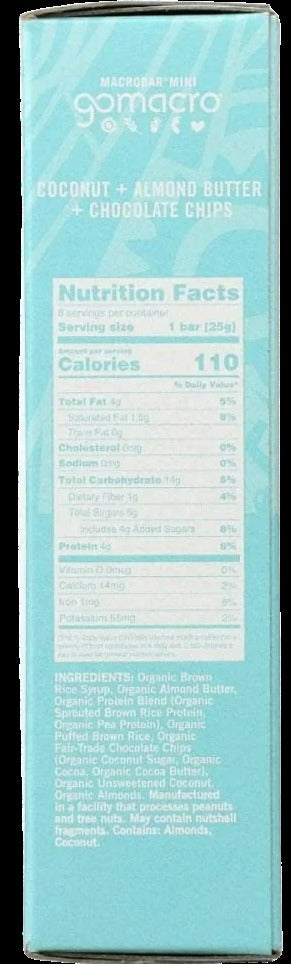 Organic Coconut Almond Mini Bar (8CT)