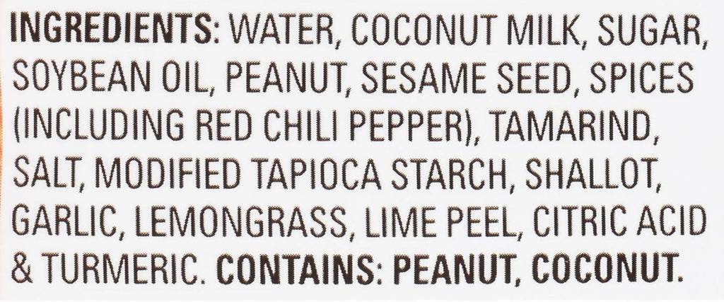Peanut Satay Sauce