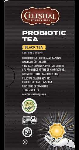 Probiotic Tea English Breakfast, 18 Bag