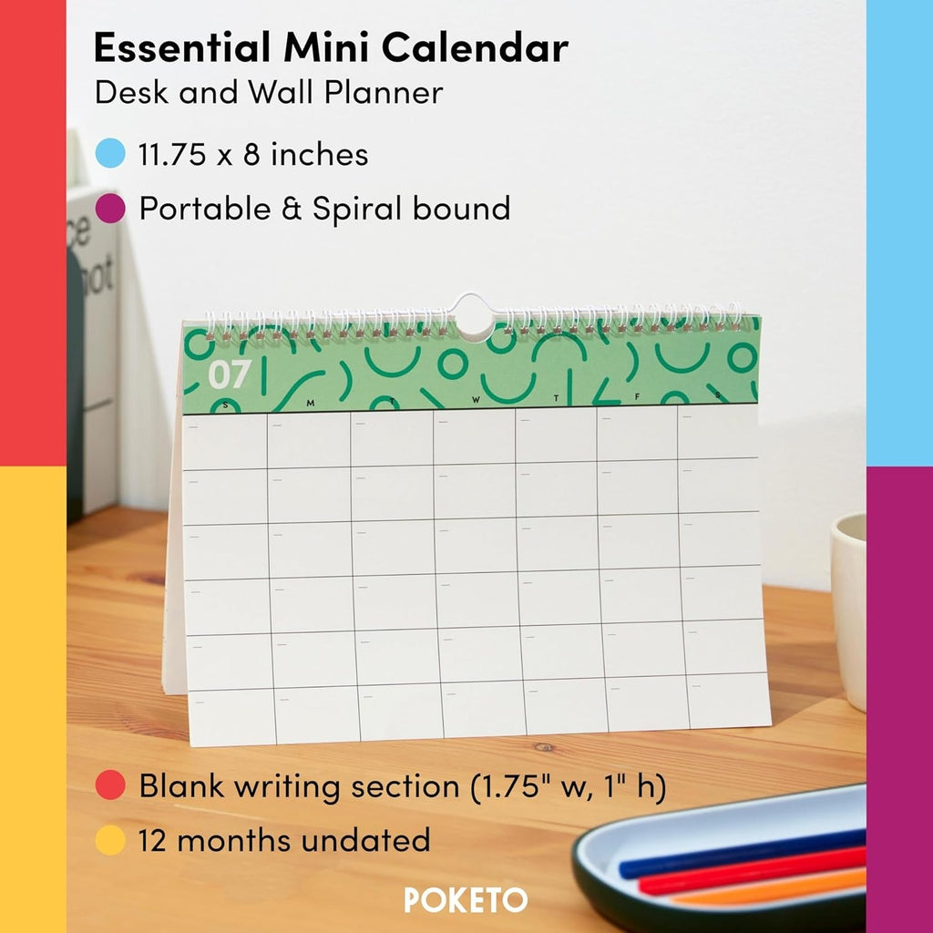 Essential Wall Calendar