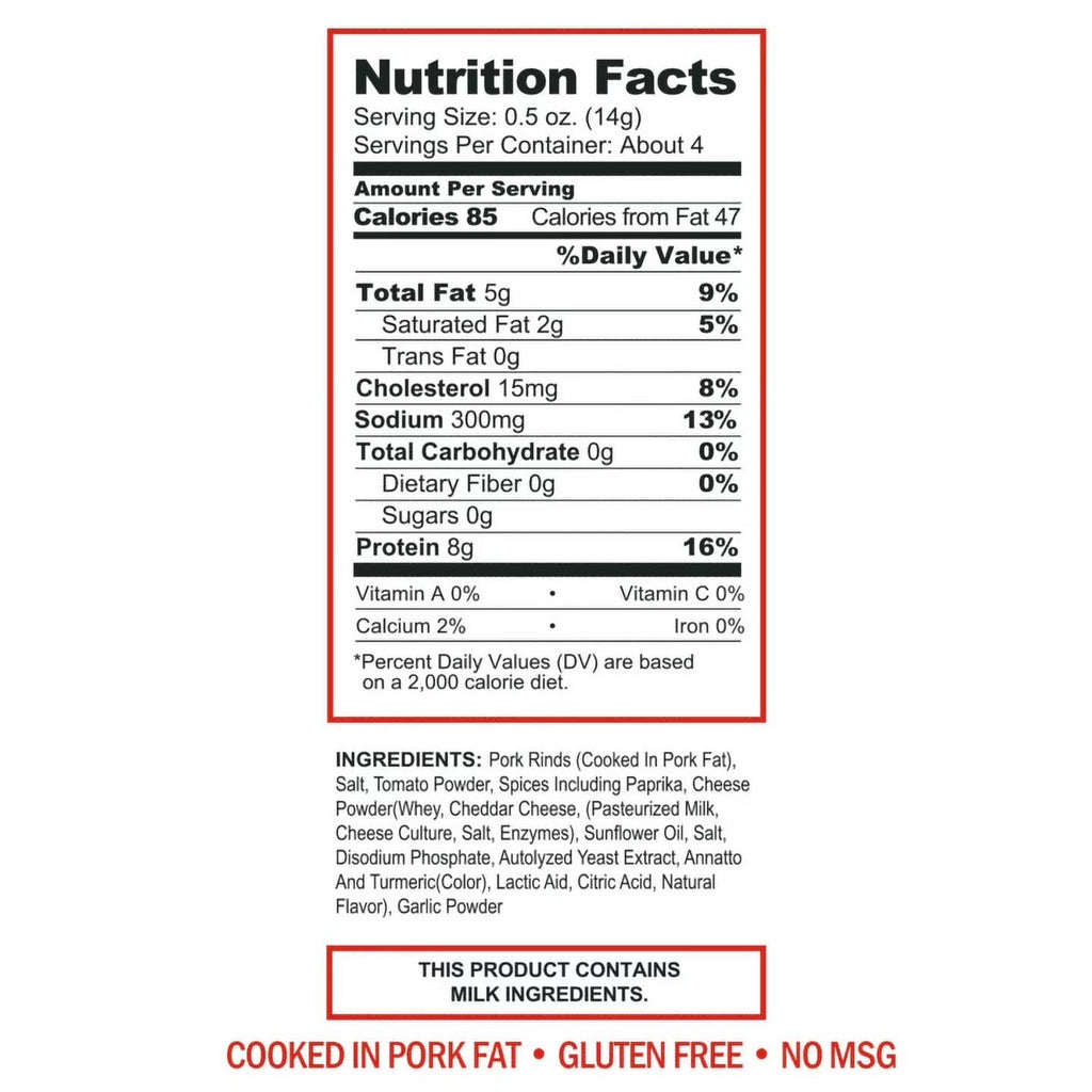 Pepperoni Pizza Pork Rinds (12 CT)