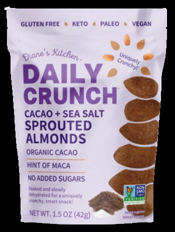 Cacao & Sea Salt Sprouted Almonds