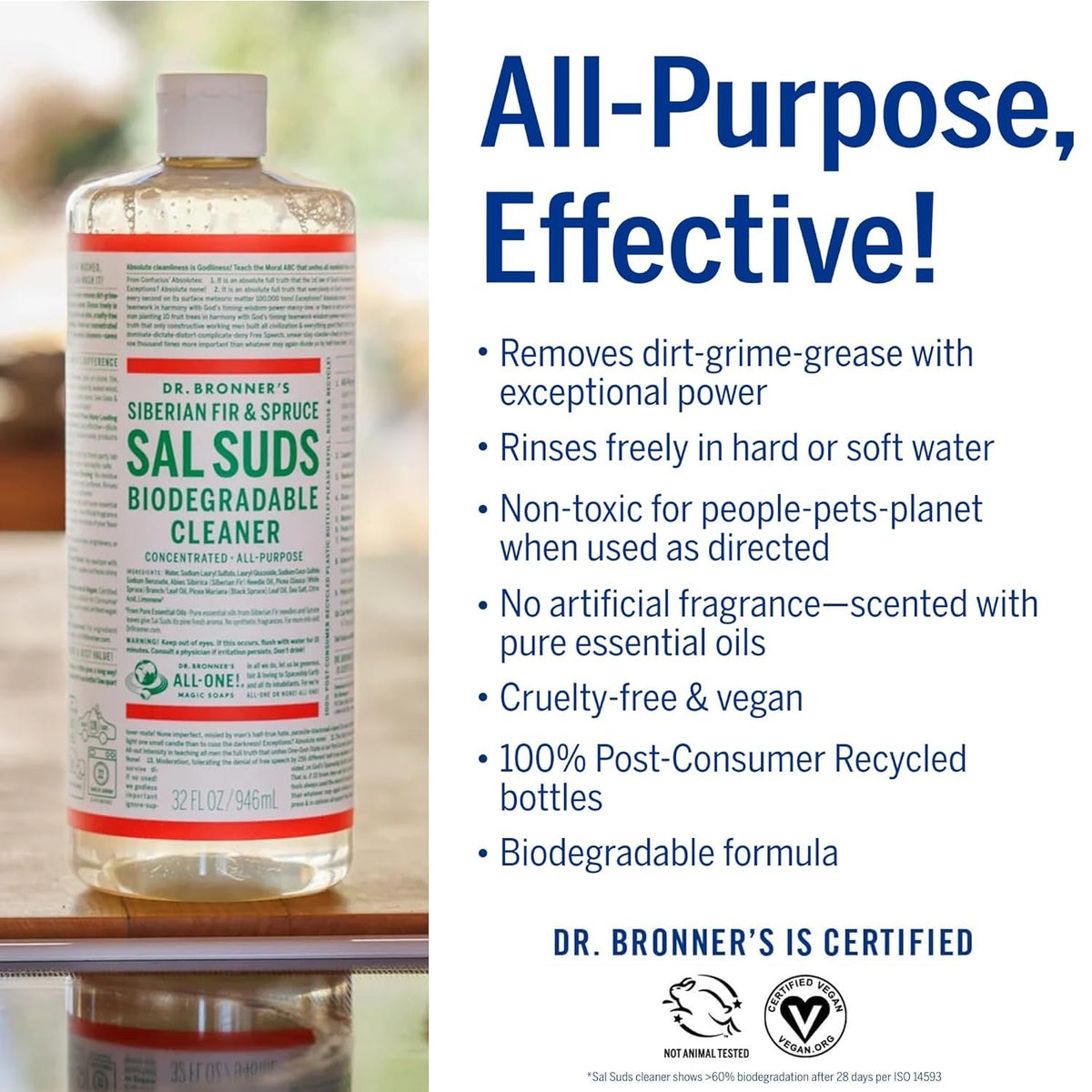 Sal Suds Biodegradable Cleaner